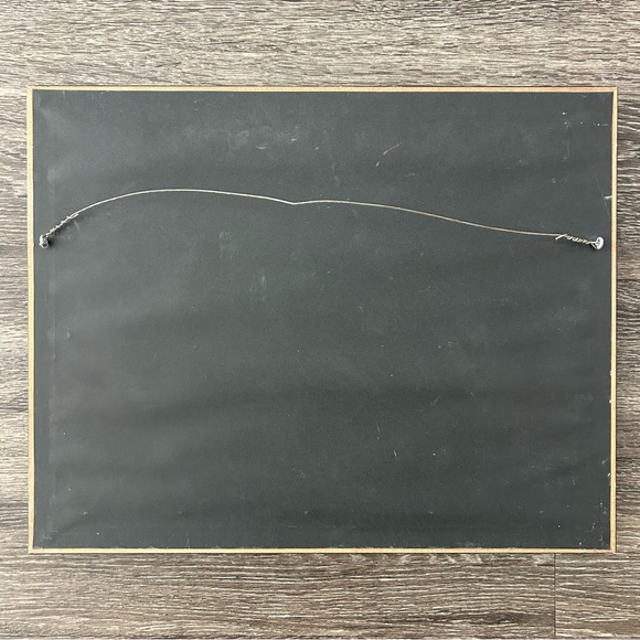 Vintage Cross Stitch Shih Tzu Black Framed Matted Dog Handmade Wall Art 18x15” - Picture 4 of 6